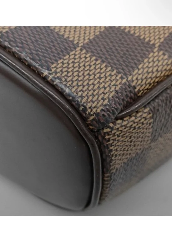 Louis Vuitton Ipanema PM shoulder bag featuring the iconic Damier Ebene canvas. - Picture 5 of 10